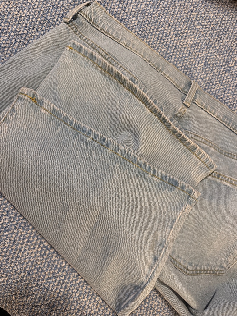 Light Wash Women's Jeans - Classic High-Rise Flare Leg - Picture 4 of 4